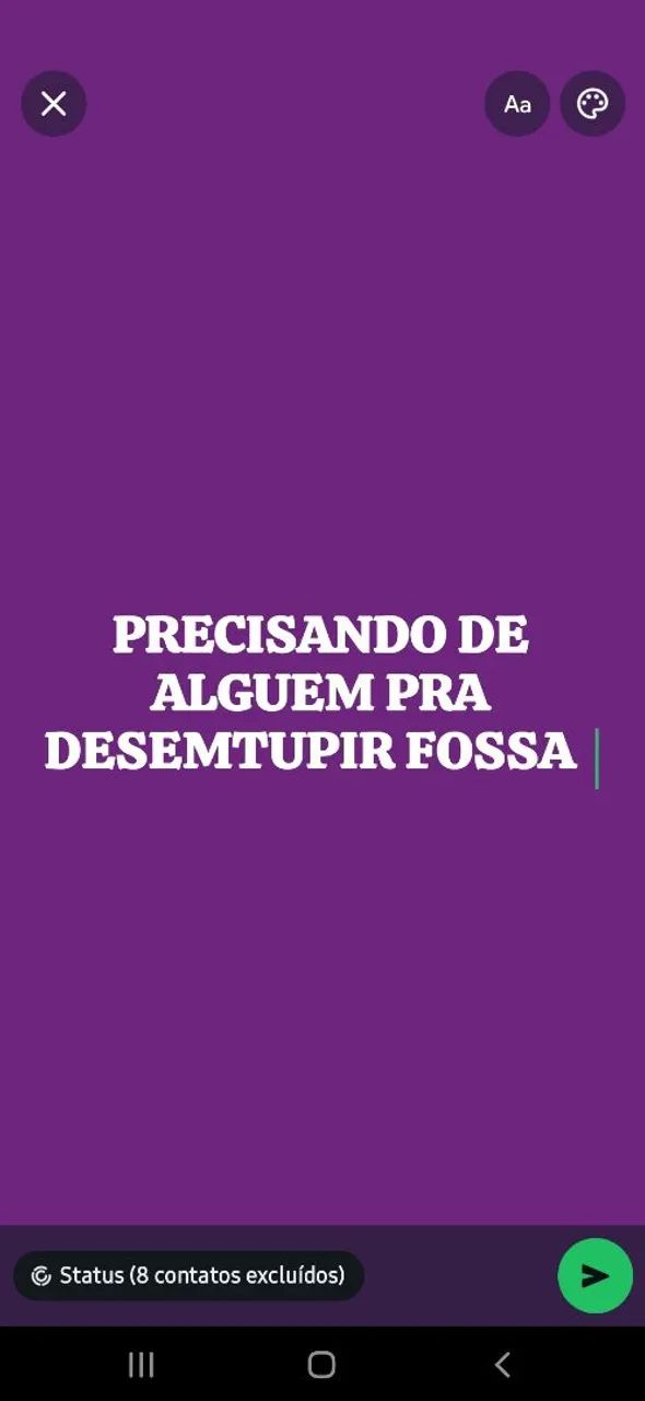 Desentupir fossa 