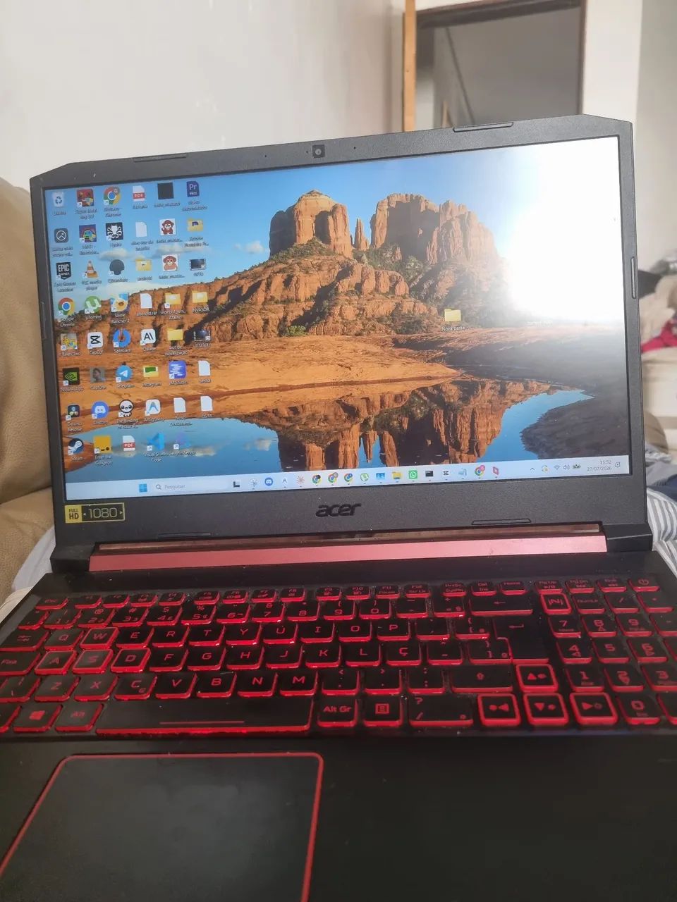 Acer nitro notbook gamer