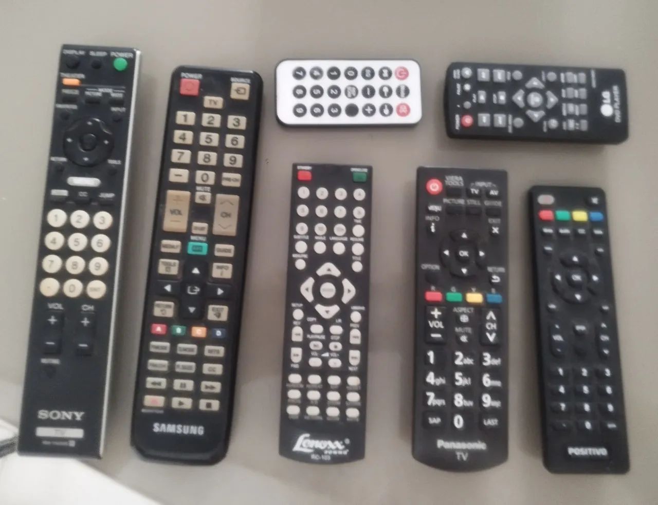 Controle variados