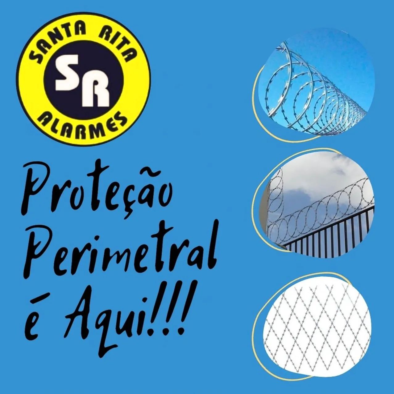 Alarme, Câmeras, Concertina, Cerca elétrica. - Foto 2