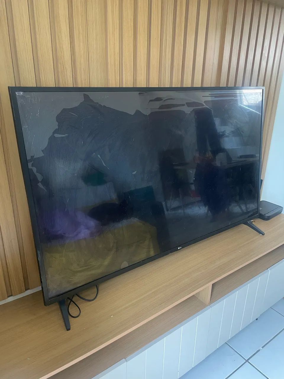 Televisão LG 55 polegadas danificada - Foto 2