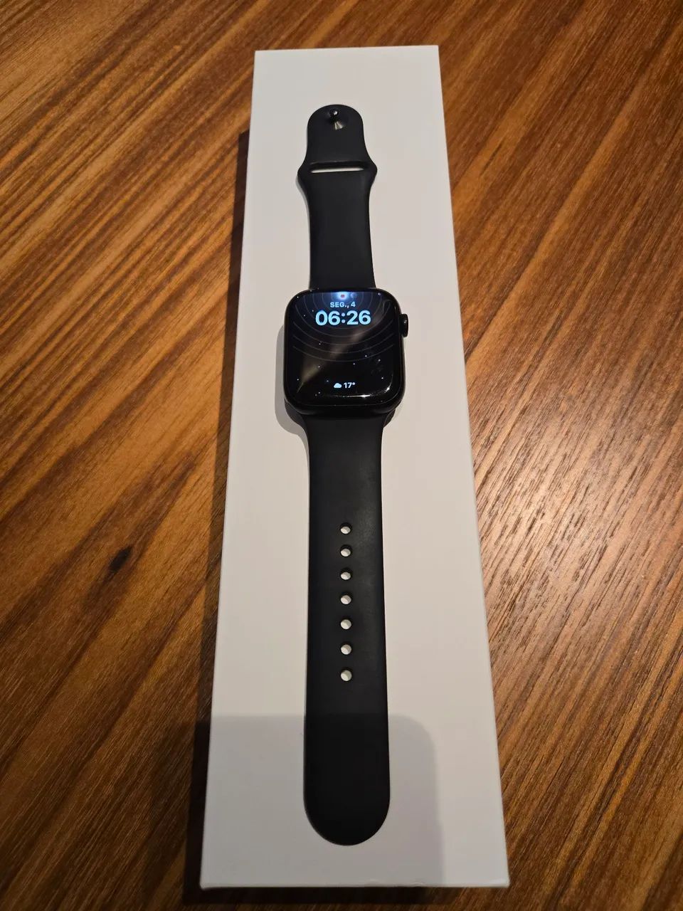 Apple Watch Série 7 45mm preto GPS+Celular