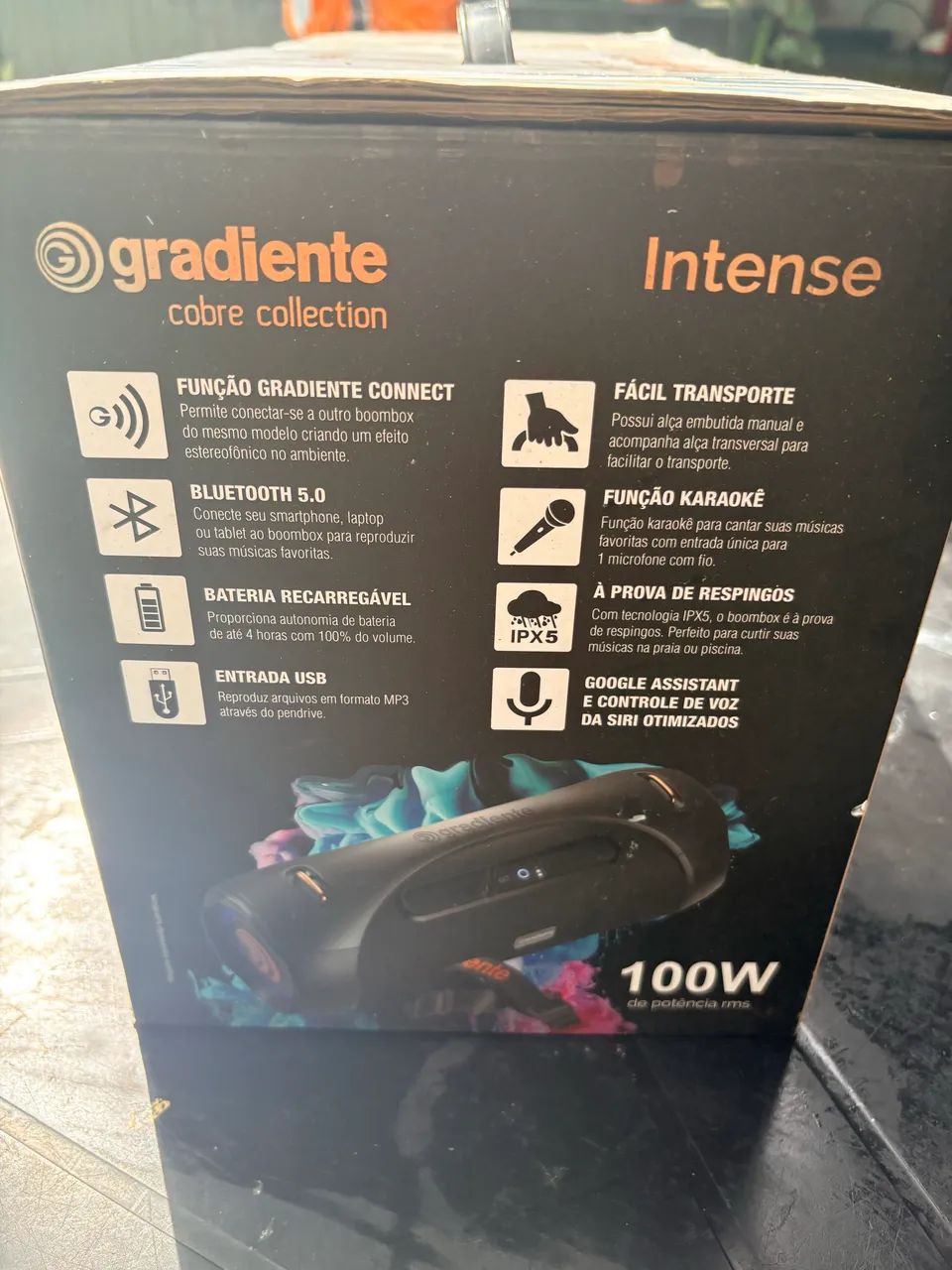 BOOMBOX GRADIENTE NA CAIXA - Foto 4