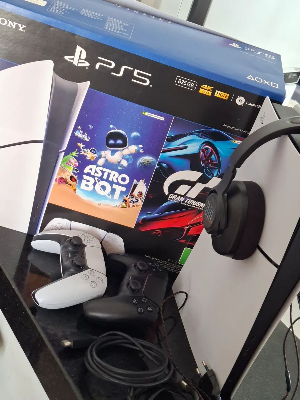 PlayStation 5 zero na caixa versão digital  - Foto 3