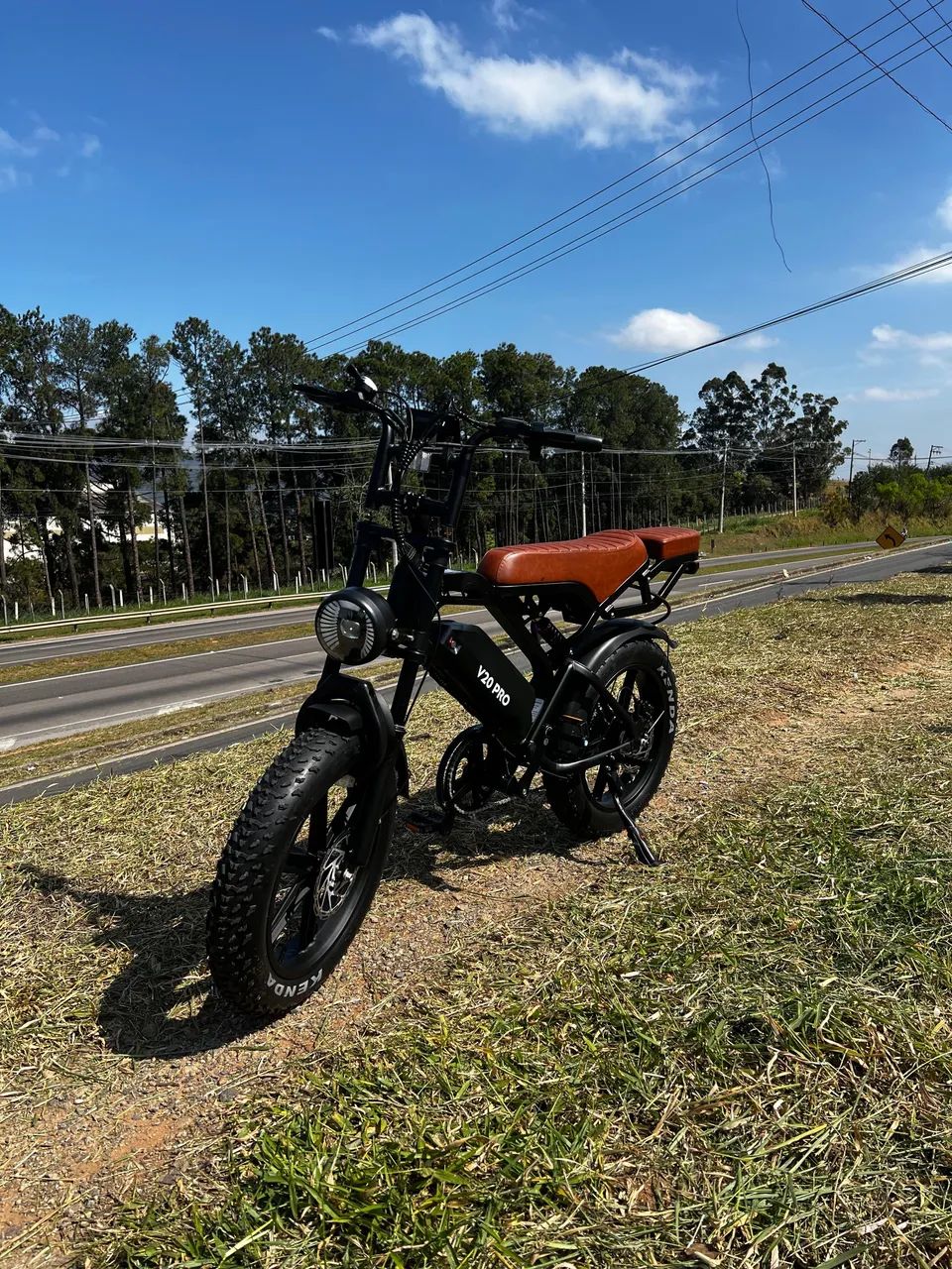 Bicicleta elétrica V20 PRO 1000w - Foto 4