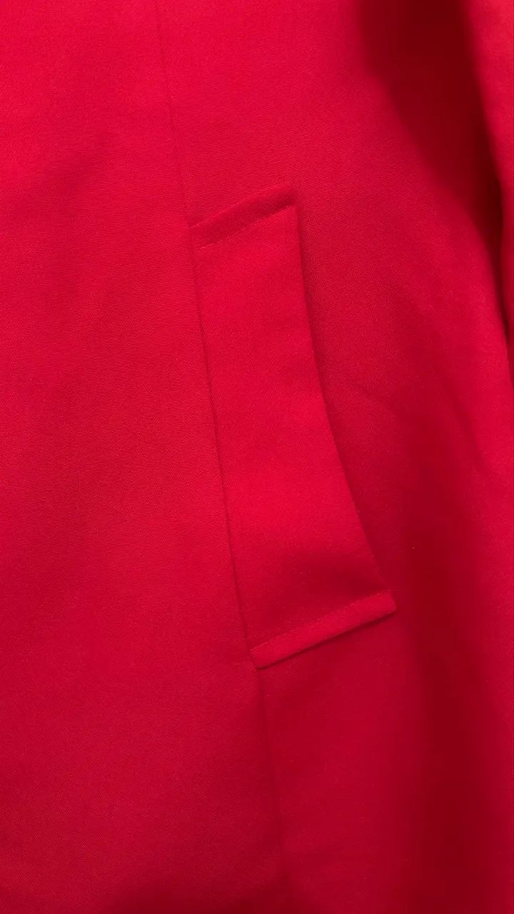 Blazer Comprido Vermelho Tamanho M - Foto 3