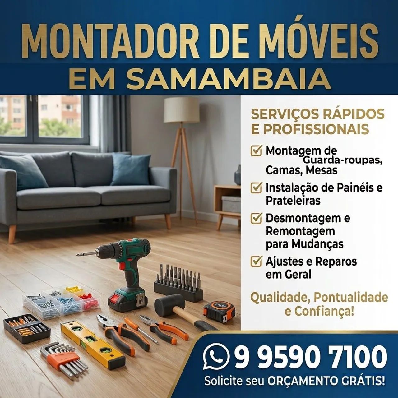Montador de Móveis - Samambaia 