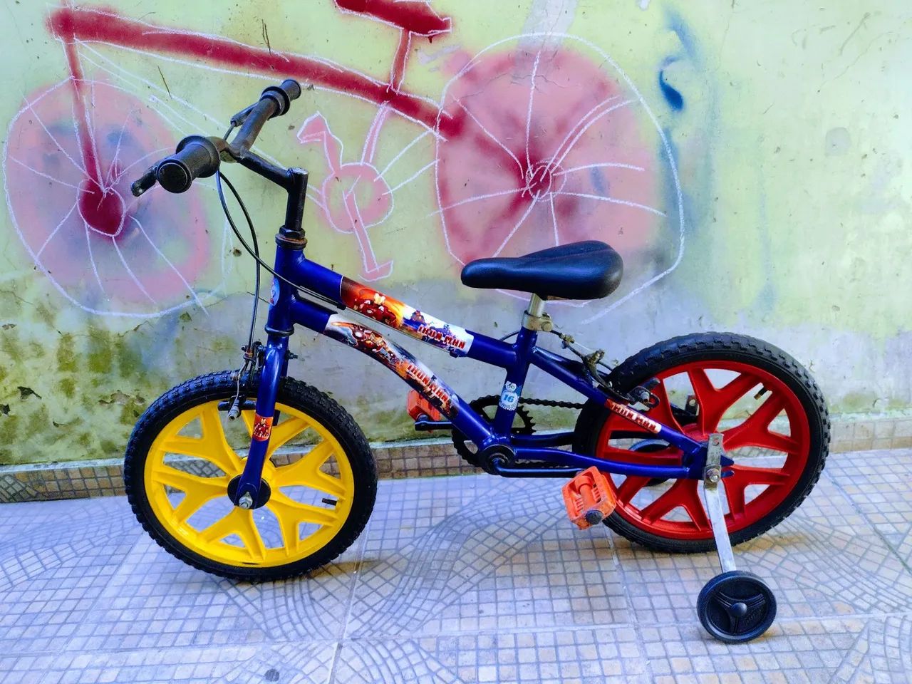 Bicicleta aro 16 usada desapego  - Foto 2