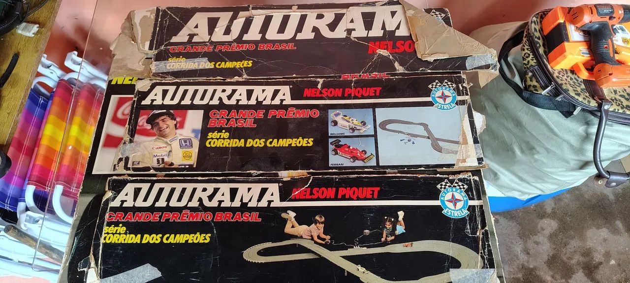 autorama Estrela do Nelson Piquet, parte da série "Corrida dos Campeões"  - Foto 3