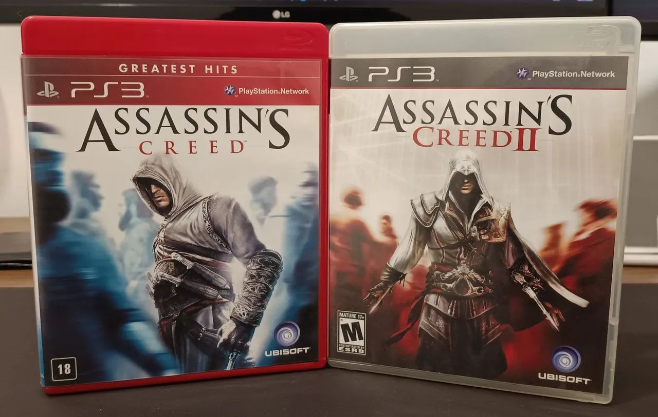 Combo Assassin's Creed I & II - PS3