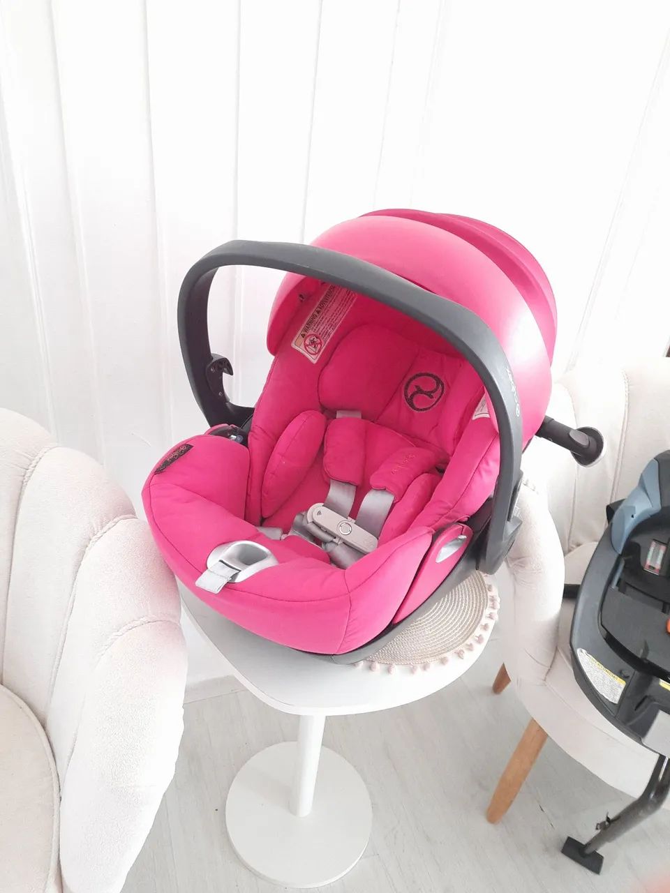 Bebê conforto cybex cloud Q com sensor safe side e base isofix  - Foto 3