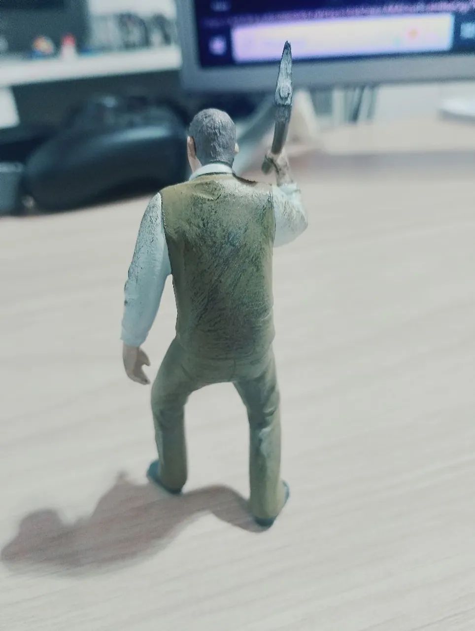 Action Figure Biohazard 4 Aldeão oficial Capcom Agatsuma  - Foto 3