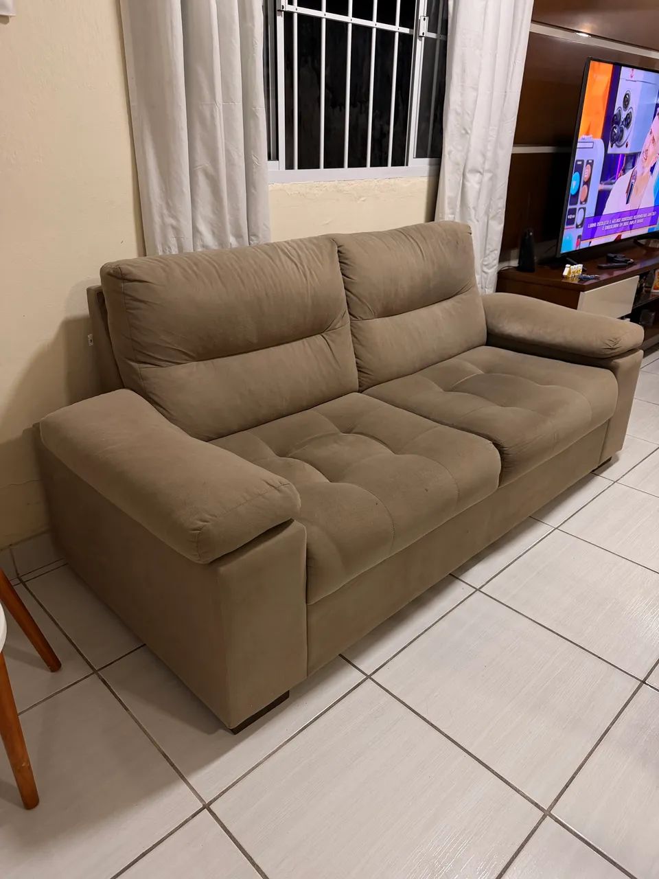 Sofá 2 metros com 7 meses de uso  - Foto 3