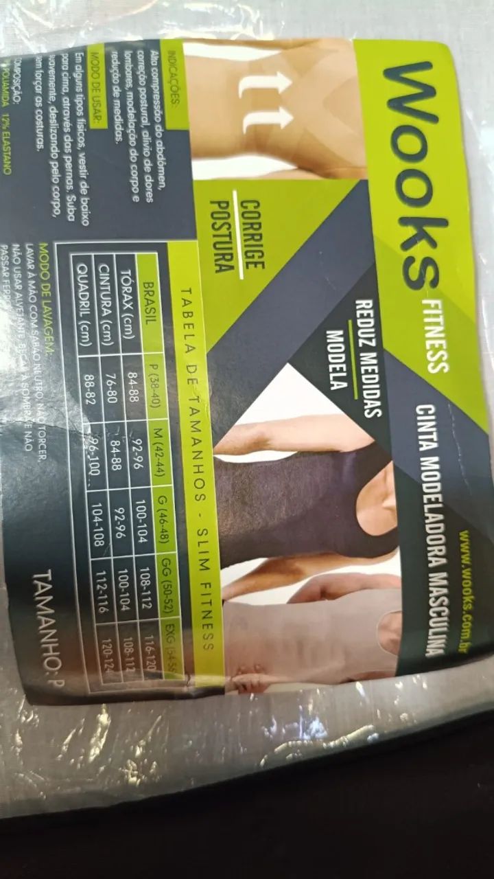 Cinta abdominal Masculina alta compressão - Foto 4