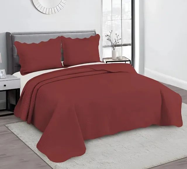 Colcha Queen Camesa Bullet - 3 Peças - Foto 2