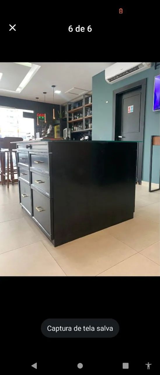 Vitrine Expositora para Loja com Tampo de Vidro e 12 Gavetas - Foto 3