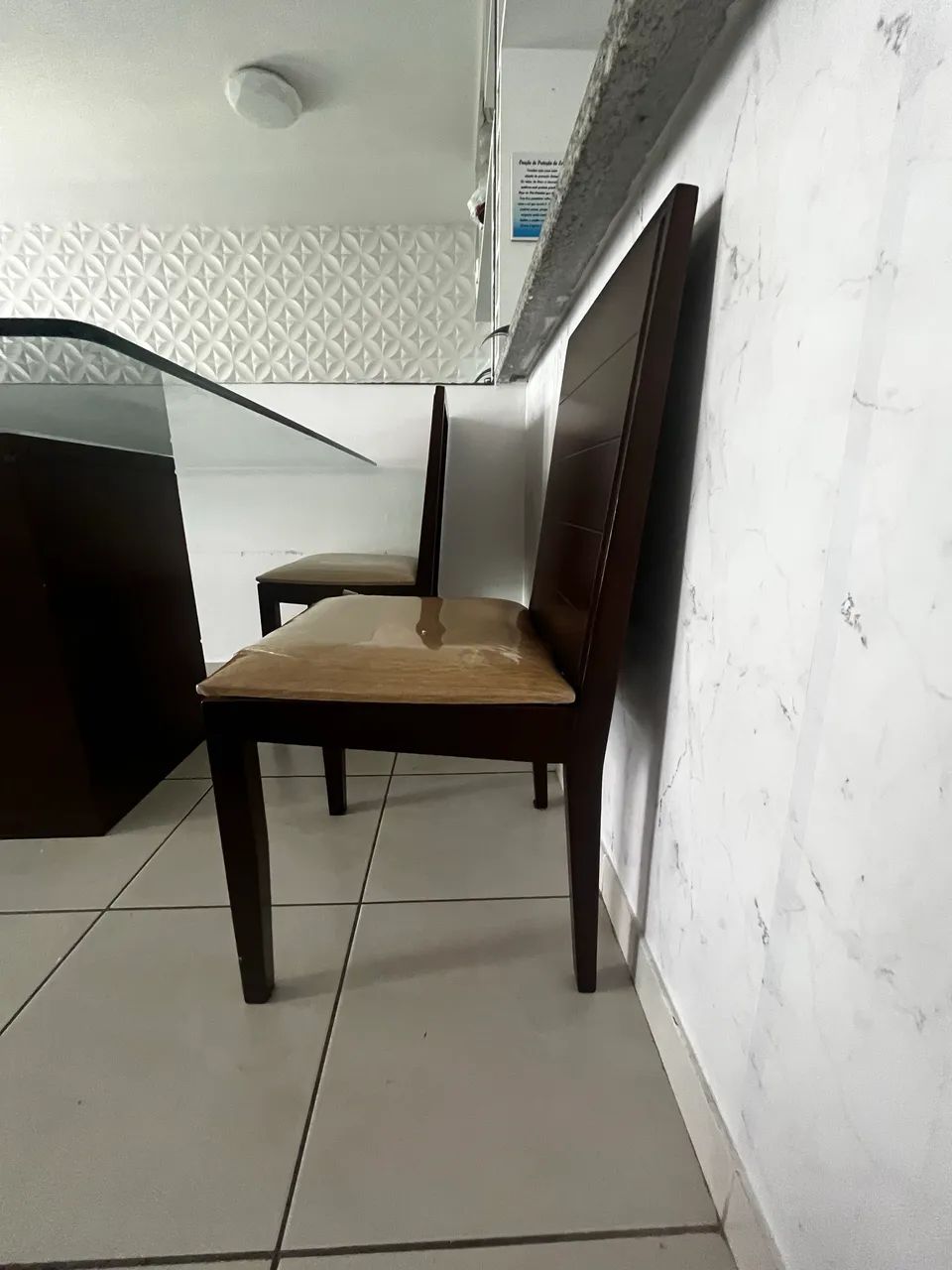 Mesa quadrada com 6 lugares - Foto 3