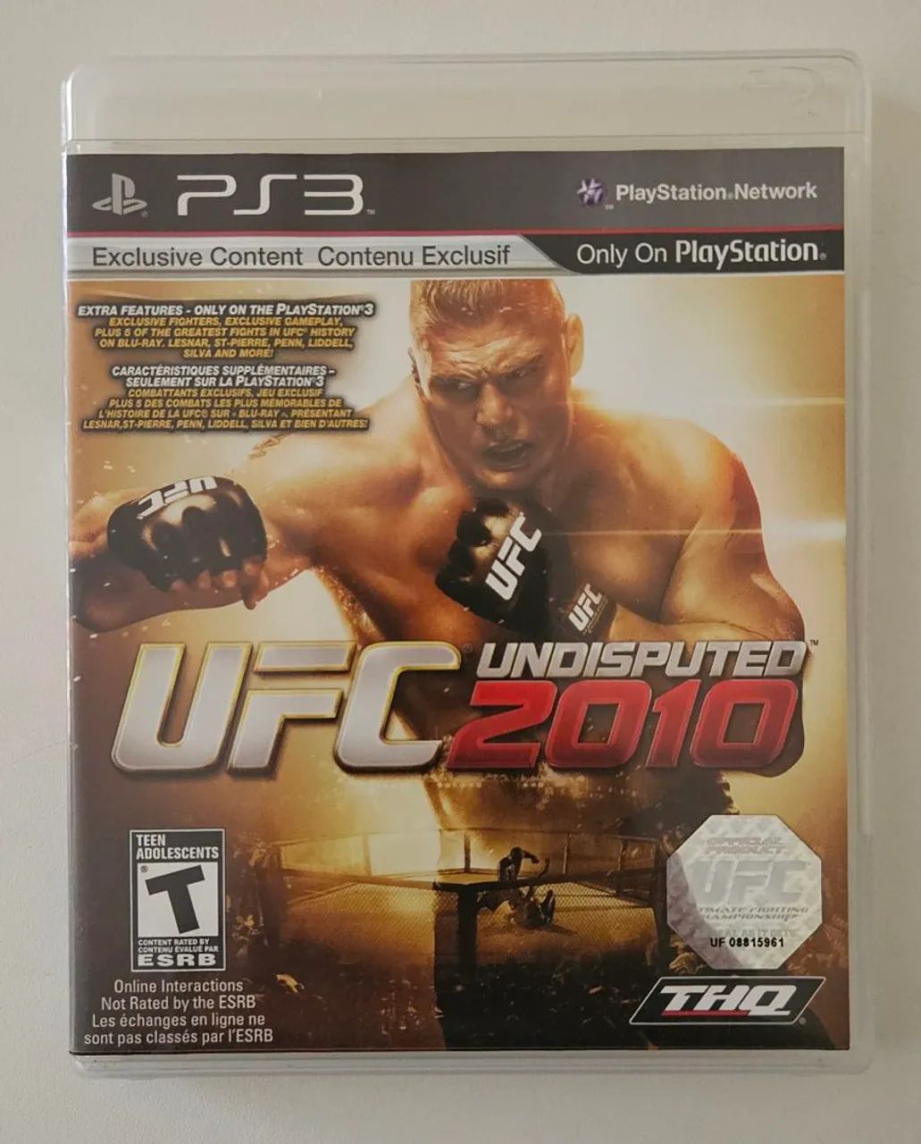 Jogo PS3-UFC Original.