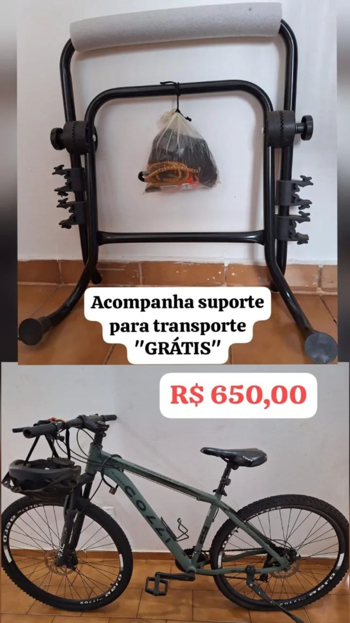 BICICLETA ARO 29 ALUMINIO ( pag. só a vista) - Foto 2