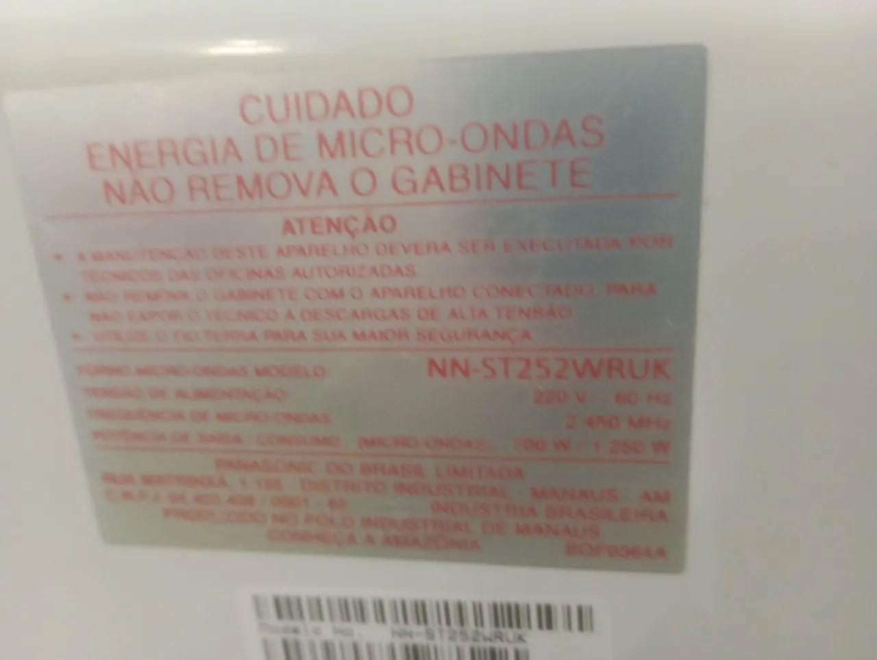 Microondas Panasonic 20 lts  - Foto 4