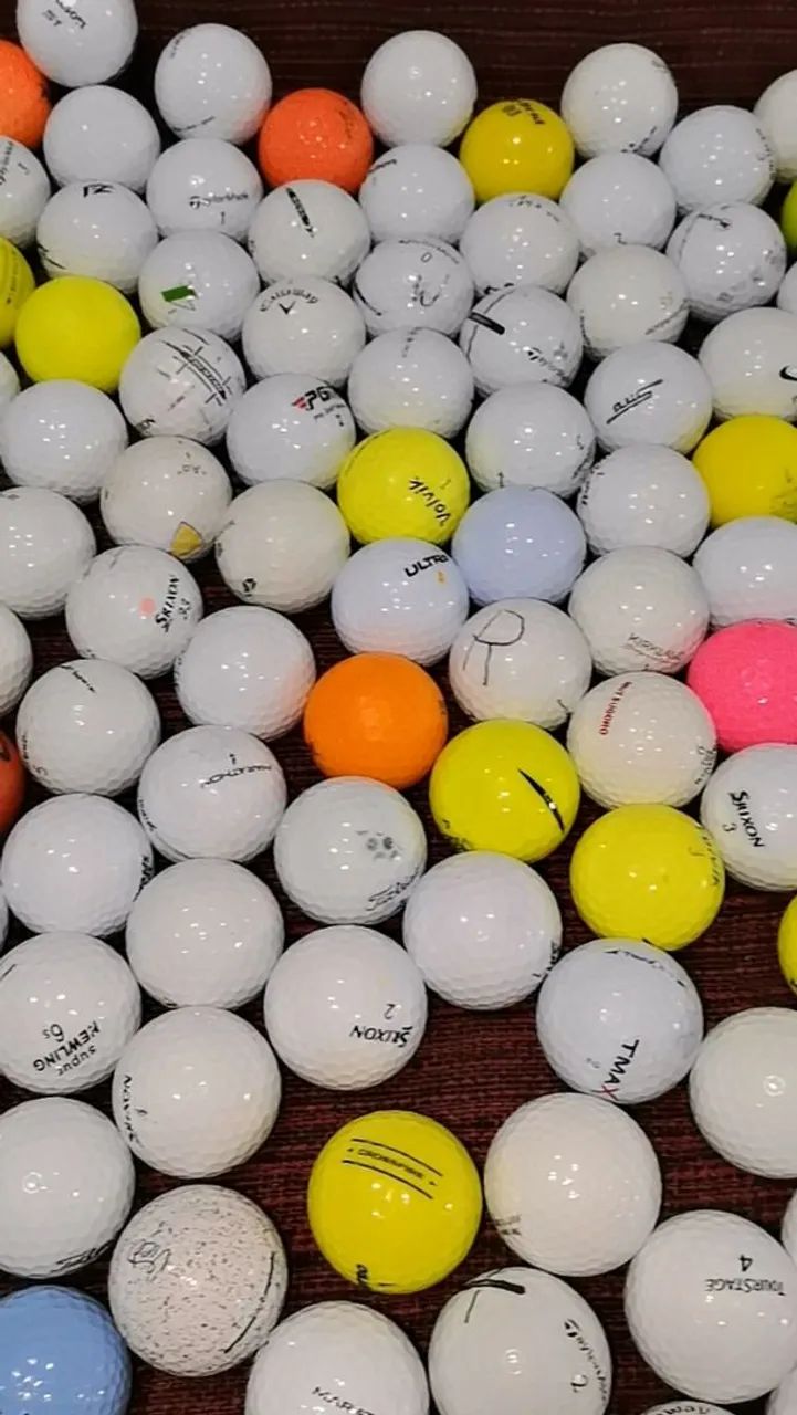 Lote 100 Bolas de Golfe - Marcas Variadas  - Foto 3