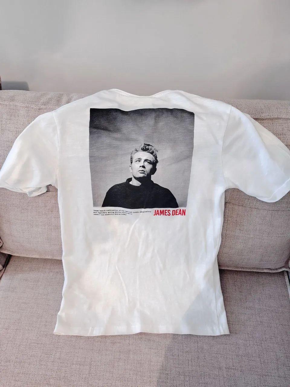Camiseta Zara (James Dean) Nova