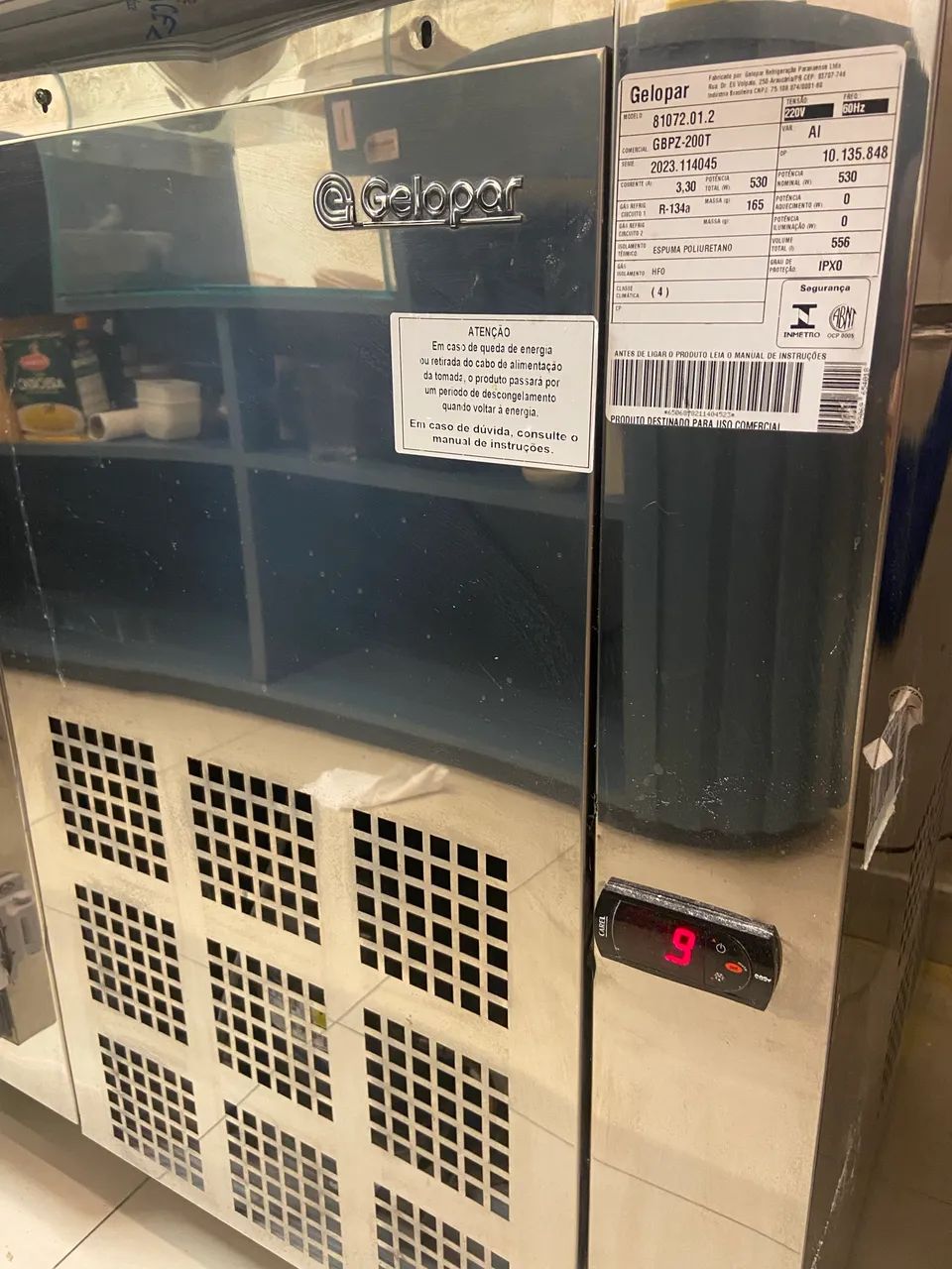Balcão refrigerado com condimentadora - Gelopar - Foto 2