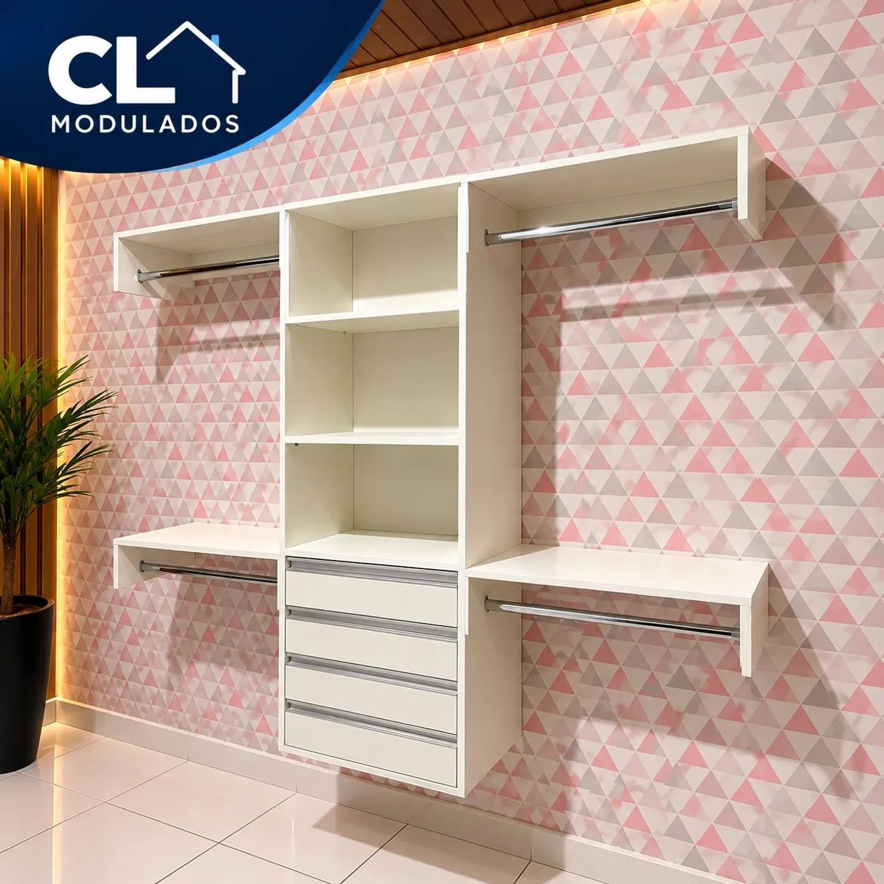 Closet Suspenso 100% MDF