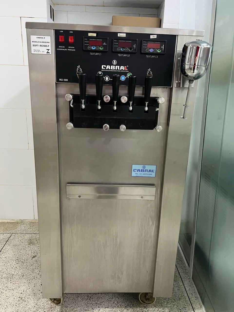 Máquina soft Cabral 