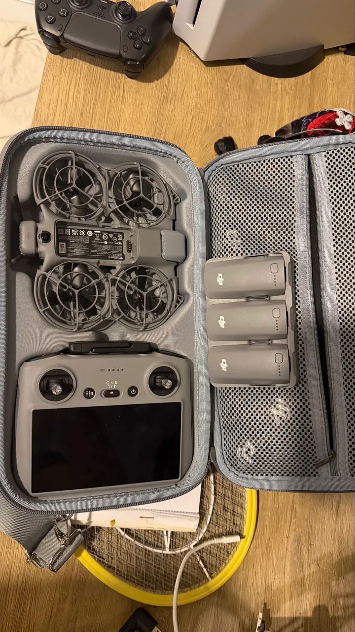Drone Dji neo 2 na case com 3 baterias e hub - Foto 4