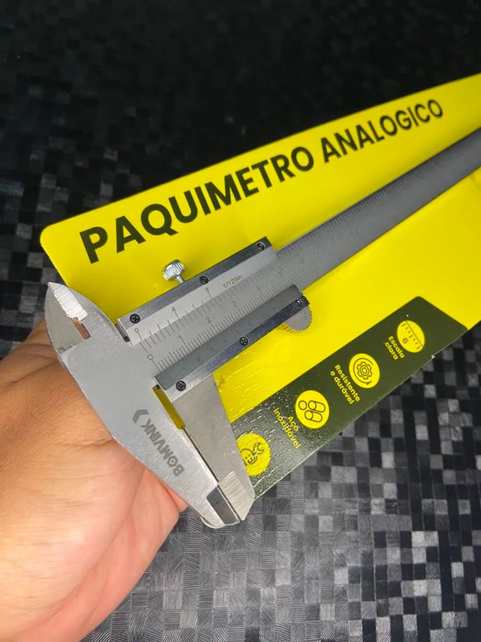 PAQUÍMETRO ANALÓGICO BOMVINK BOM-6532 - Foto 3