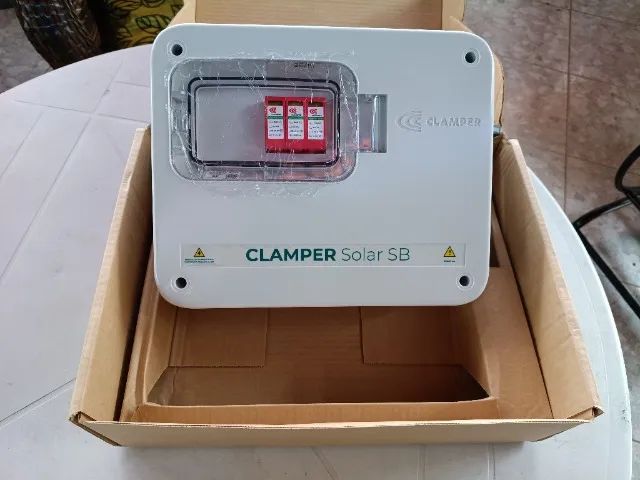 String Box Clamper Solar 1040V 20A 2E/1S Com Chave - Nova - Foto 3