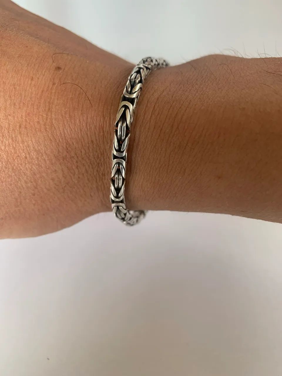 Pulseira de prata de Bali Original