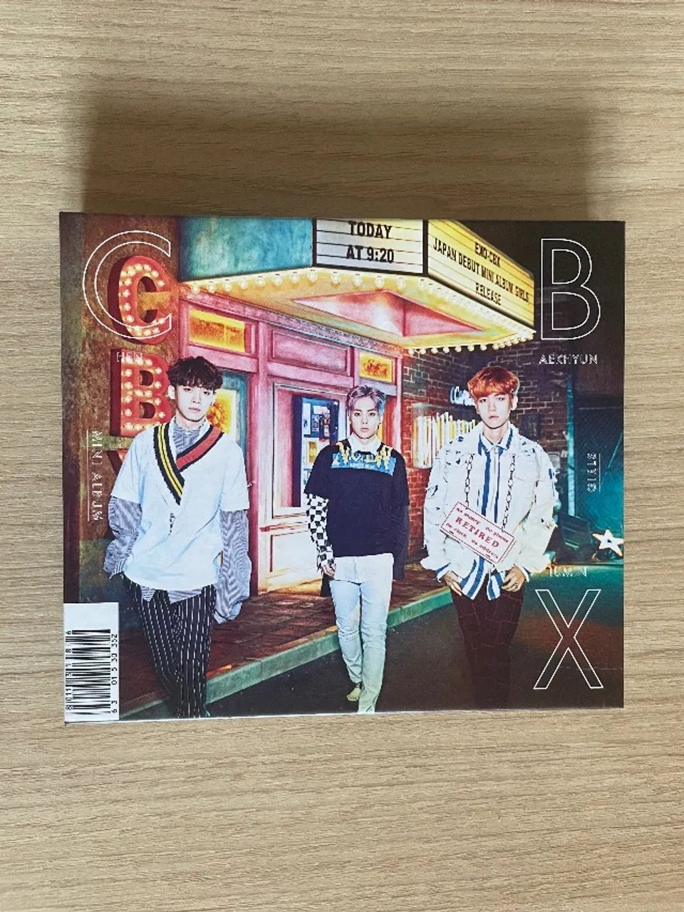 EXO ベッキョン　D.O. DVD Kit 2 álbuns KPop EXO-CBX - Girls (CD E DVD) + Coming over