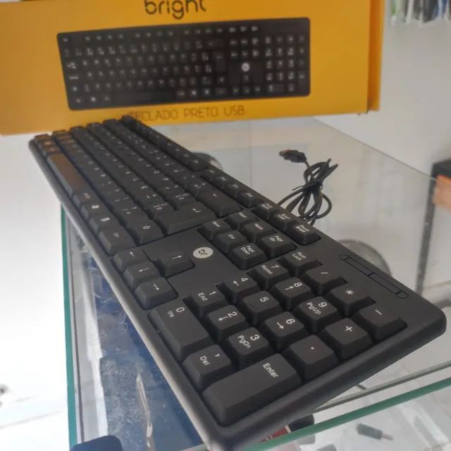 Teclados básicos para computador e notebooks - Novos - Foto 4