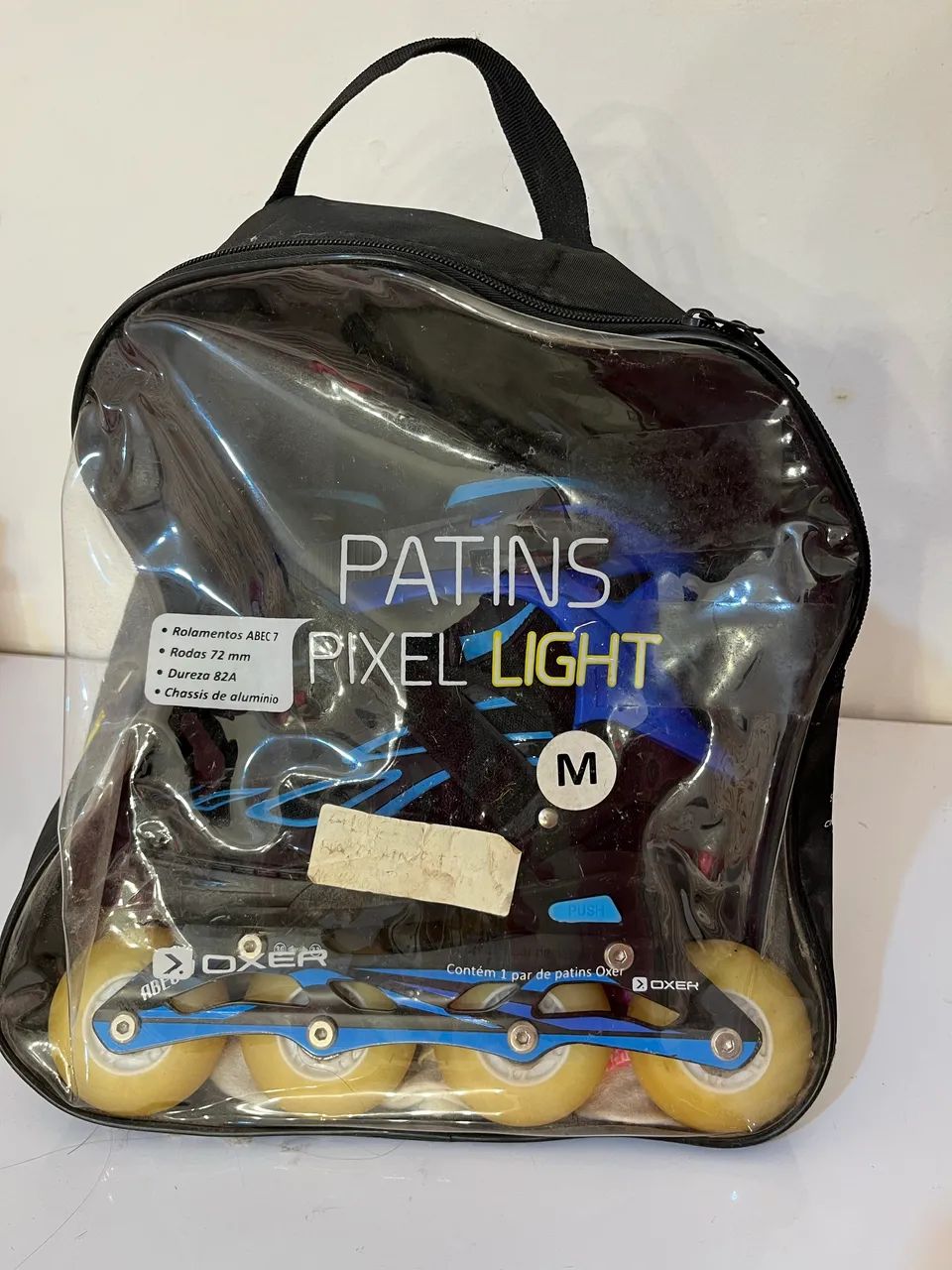 Patins Oxer Light - In Line - Fitness - ABEC 7 - Ajustável - tamanho 33 ao 36 - Foto 2