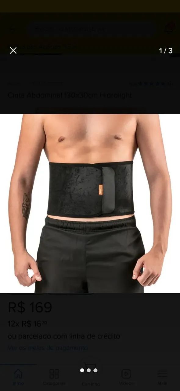 Cinta abdominal Hidrolight 1.30 X 30 - Foto 4