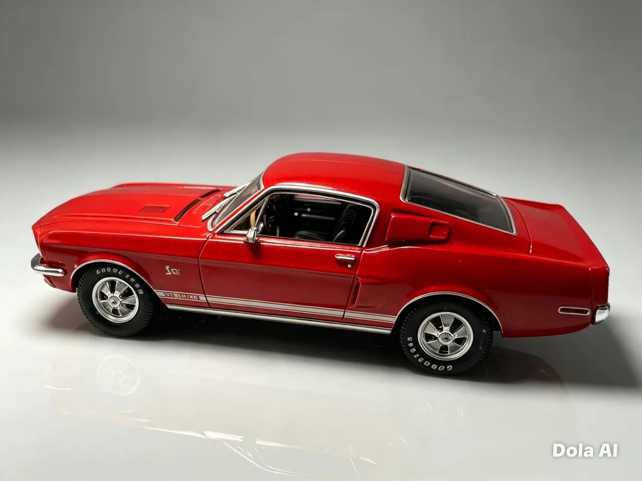 Miniatura Shelby Mustang GT 500-kR 1968 - Hobbies e coleções