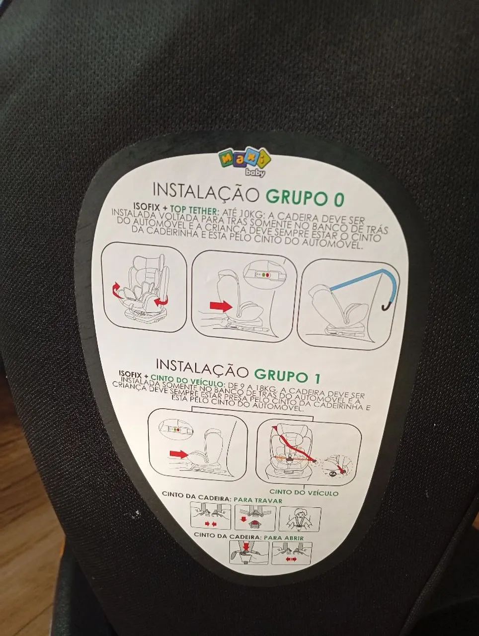 Cadeira para bebê Maxi Baby - Foto 5