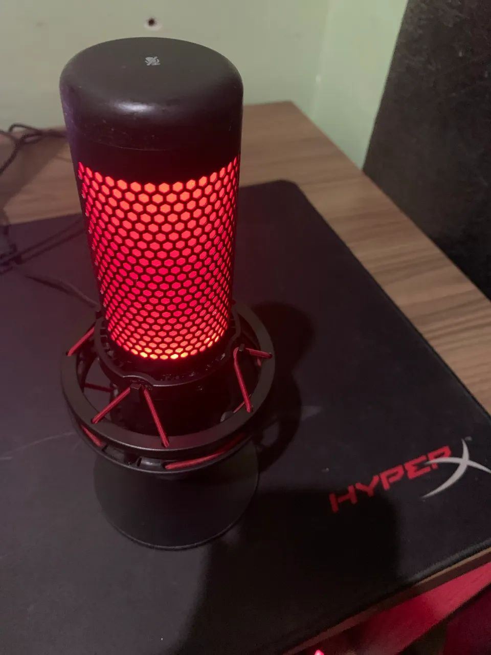 MICROFONE HYPERX EM ÓTIMO ESTADO! 