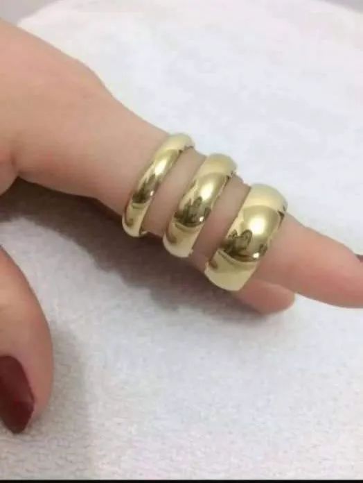 Par de Alianças Feitas com Moeda - Foto 5