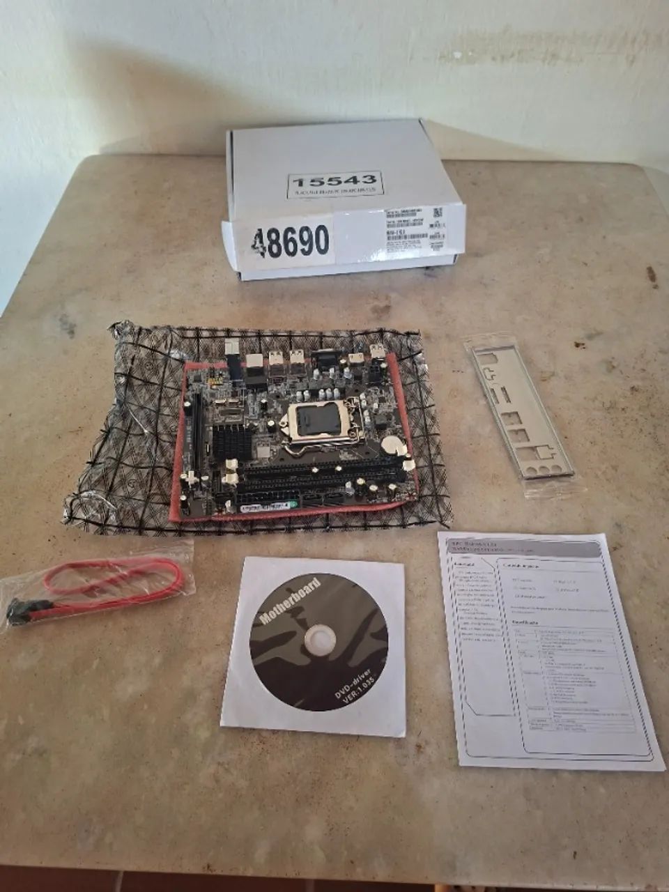 Placa mãe H55 LGA 1156 V1.55 Intel - Foto 2