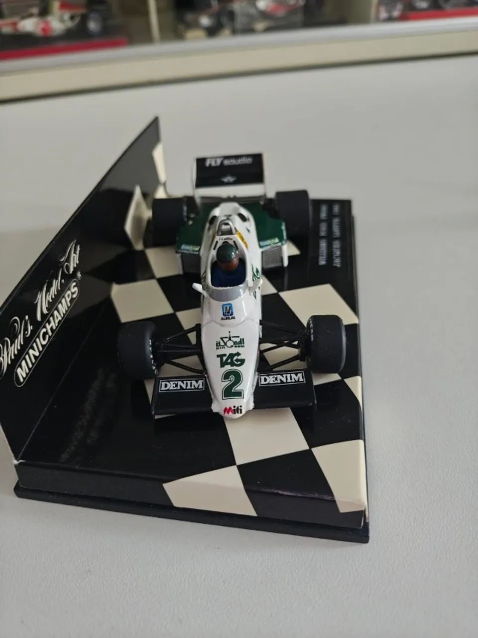 Miniatura Williams FW08C - Jacques Lafitte - 1983 - Escala 1:43 - Foto 5