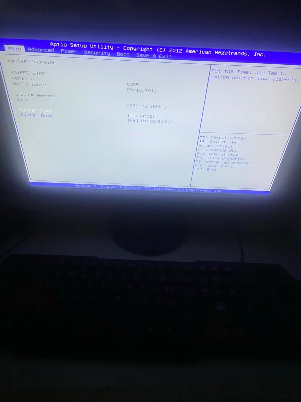 Computador completo marca AOC ano 2012-2013