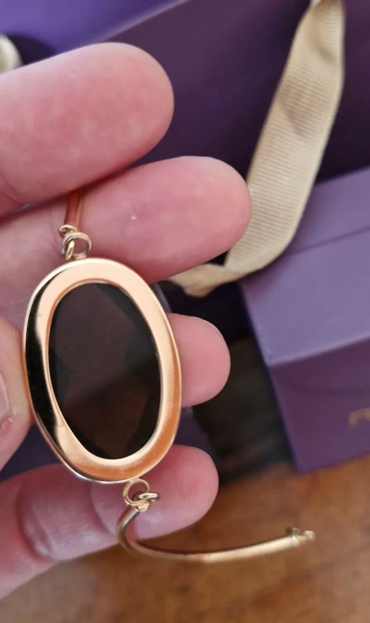NOVA Semijoia Rommanel Pulseira banhada Ouro 18k - Original - Foto 4