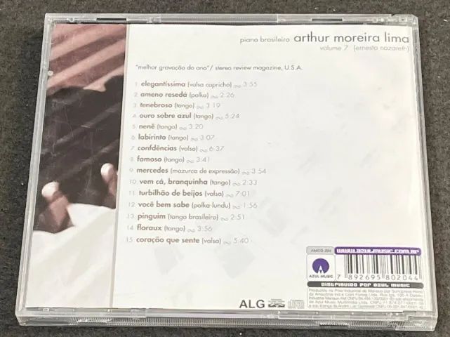 CD Piano Brasileiro - Arthur Moreira Lima - Foto 3