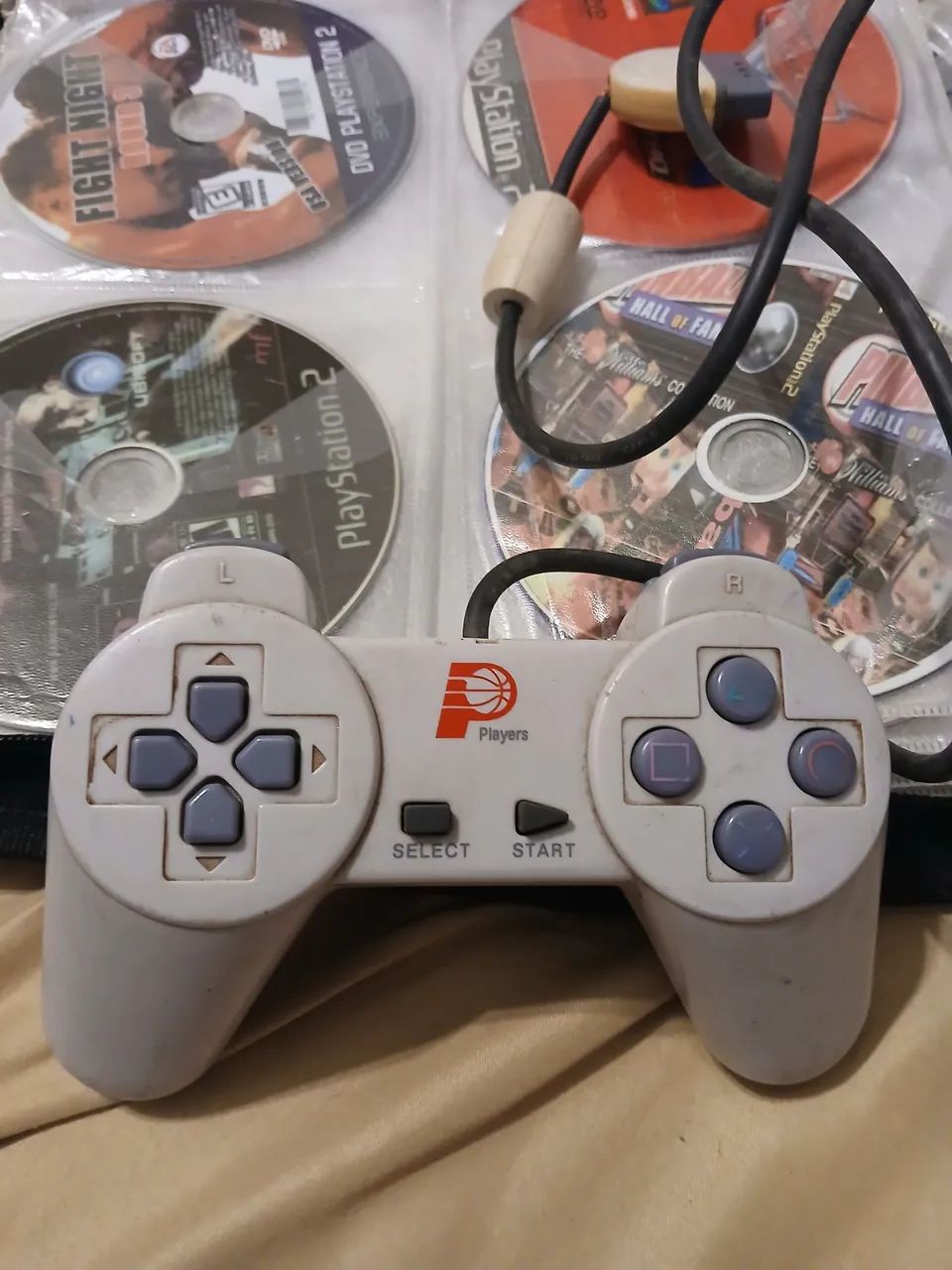  62 Jogos play 2 + case + controle funcionando 