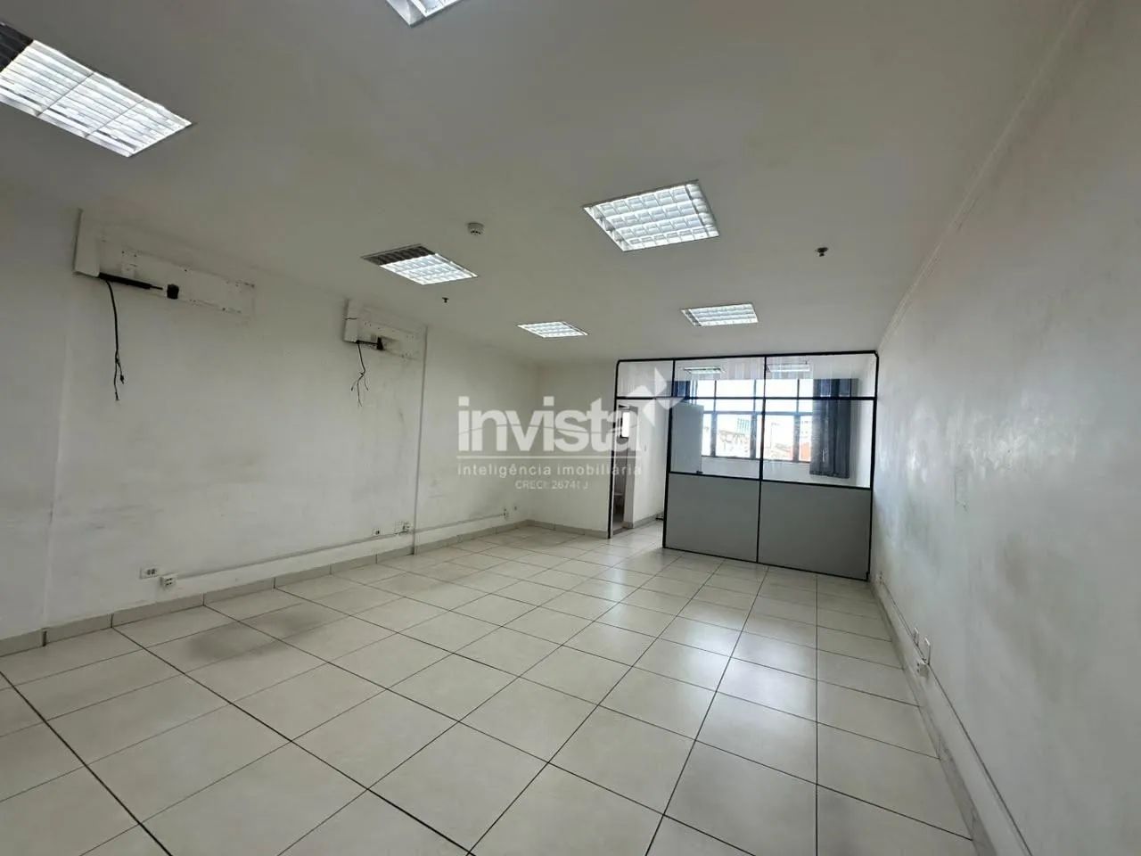 Sala Comercial para Aluguel no Centro de Santos com 65 m² - Foto 3