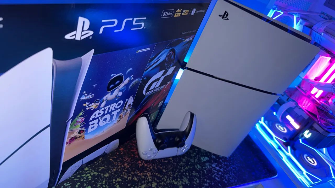 PlayStation 5 SLIM - PS5  DIGITAL - impecável 