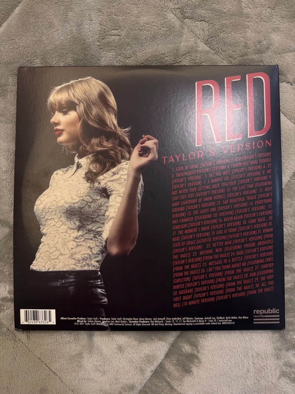 Vinil Red - Taylor?s Version - Target - Taylor Swift - Foto 3